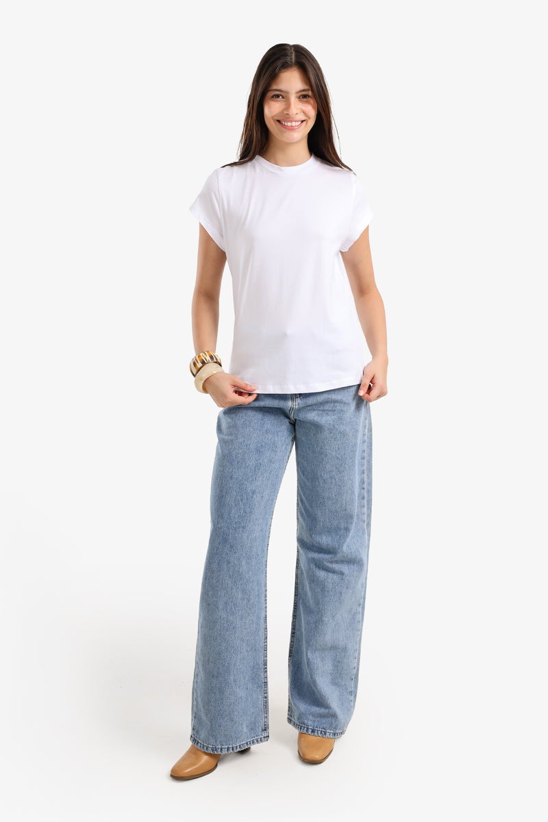Carina Classic Crew Neck Top - Image 5